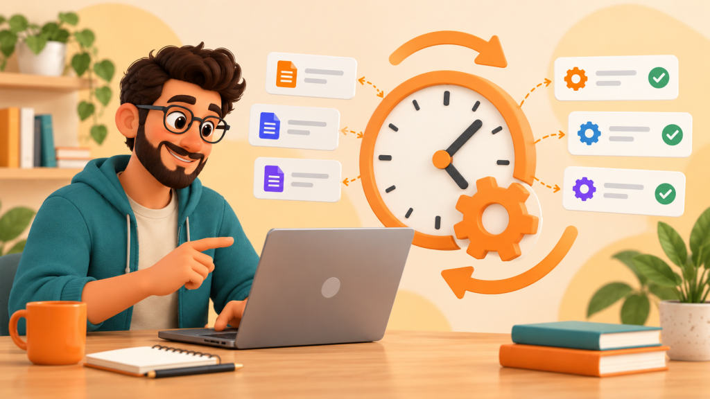 System administrator monitoring a clockwork scheduler and successful Moodle task queue